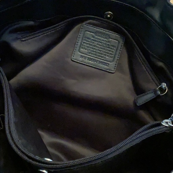 Coach leather satchel purse - Picture 6 of 7